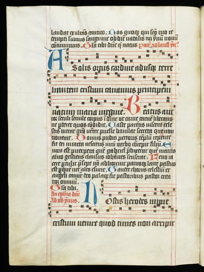 A solis ortus cardine E-codices kaw-M-III 195v by Mengis Simone